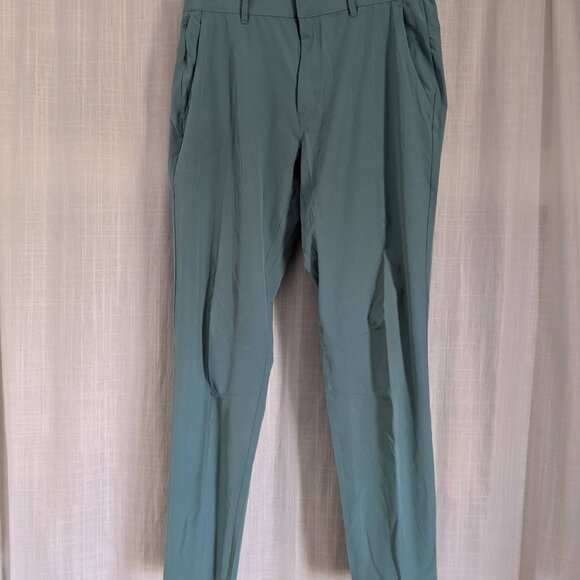 Fabletics "The Only" 4-way Stretch Pant, Powder Blue (rare color), 34 X 32 - Picture 4 of 16